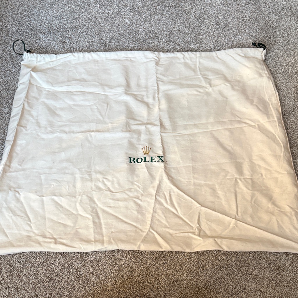 Rolex Cream Dust Bag